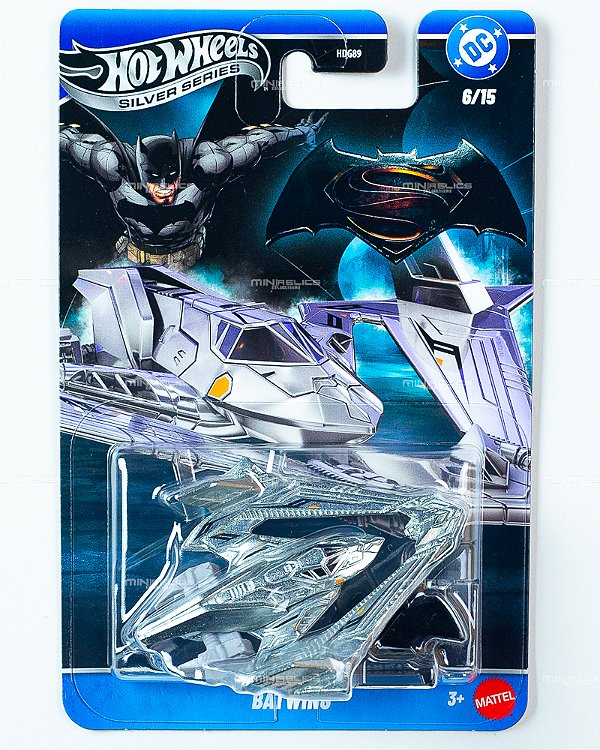Hot Wheels Silver Series - Batwing - Batman JKW99 1:64