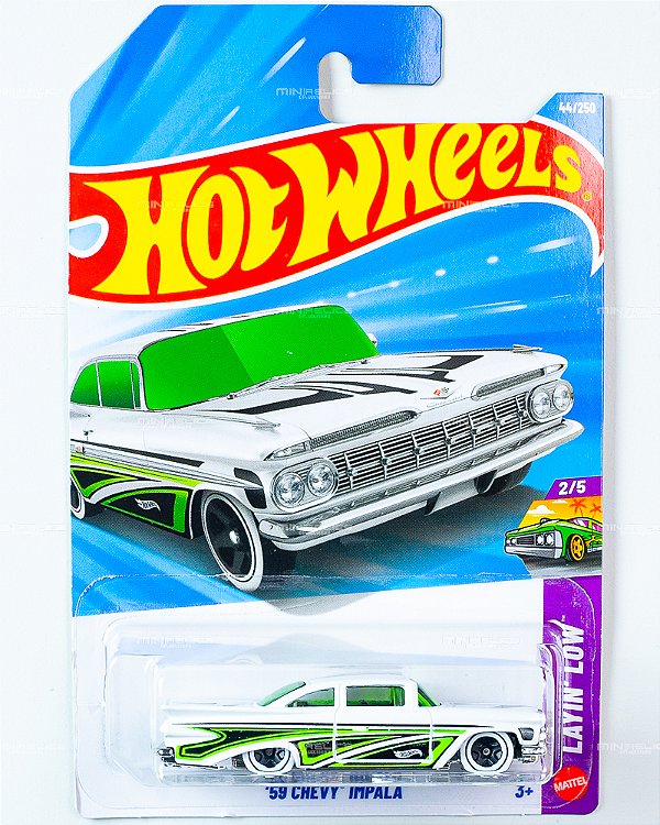 Hot Wheels '59 Chevy Impala - Lawin' Low JJK81 1:64