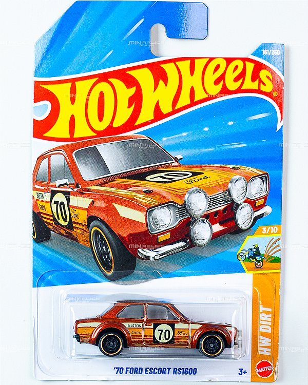 Hot Wheels '70 Ford Escort RS1600 - Dirt JJK08 1:64