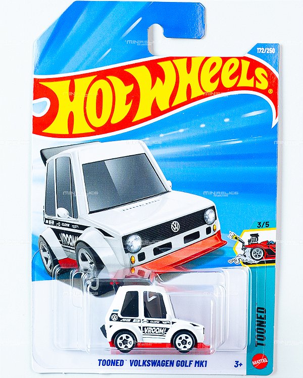 Hot Wheels Tooned Volkswagen Golf MK1 - Tooned JJK16 1:64