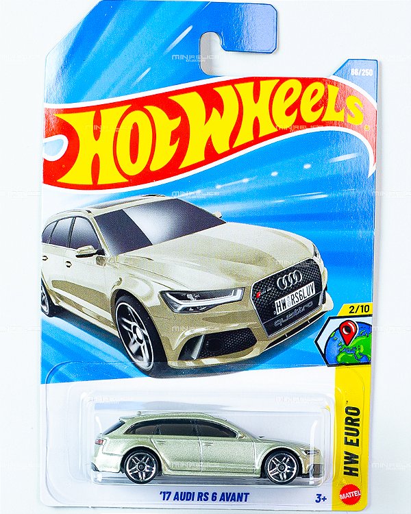 Hot Wheels '17 Audi RS 6 Avant - Euro JJK90 1:64