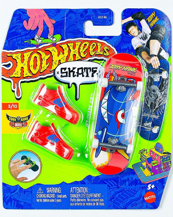Hot Wheels Skate Jet-Shark Air - Tony Hank JGL81