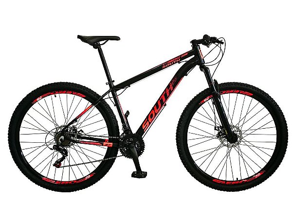 Bicicleta Aro 29 South Bike Slim Freio a Disco 21 Marchas