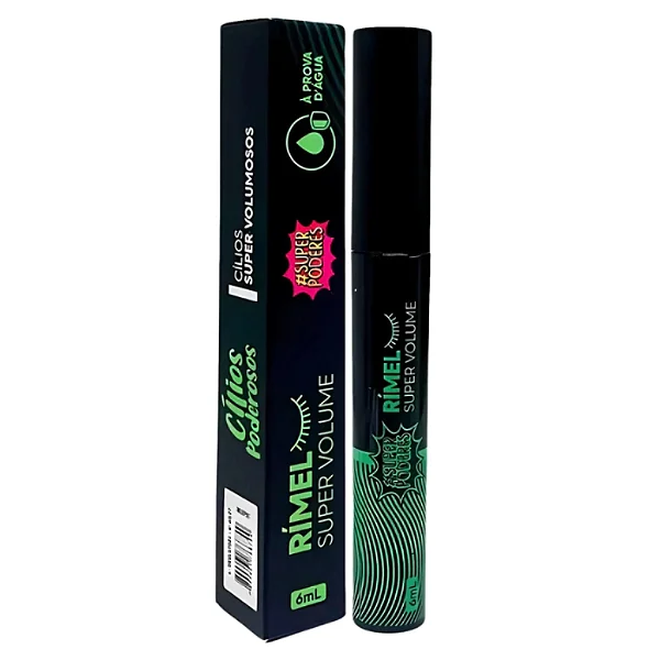 Rímel Super Volume à prova d'água Super Poderes
