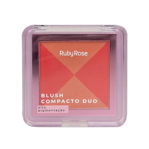 Blush compacto Duo Ruby Rose.