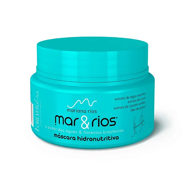 Mar e rios Mariana Rios máscara hidronutritiva.