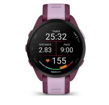 Relógio Garmin Forerunner 165 CEREJA - MUSIC - PN 010-02863-33