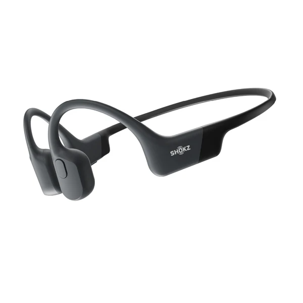 Fone de Condução Óssea Shokz OpenRun Air Preto