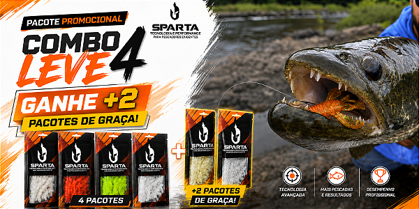 COMBO TRAÍRA — 4 Pacotes + 2 Pacotes de brinde