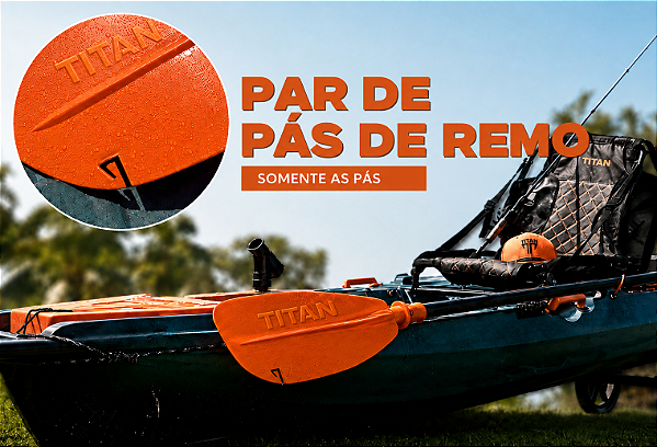 Par de pá de remo