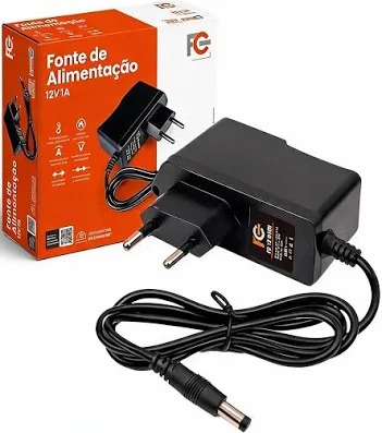 FONTE DE ALIMENTAÇÃO 12V 1A/ FC