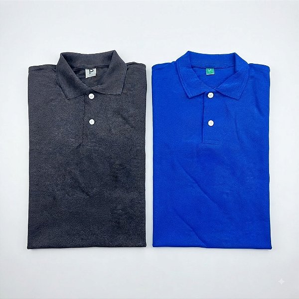 CAMISA POLO ESTONADA MASCULINA