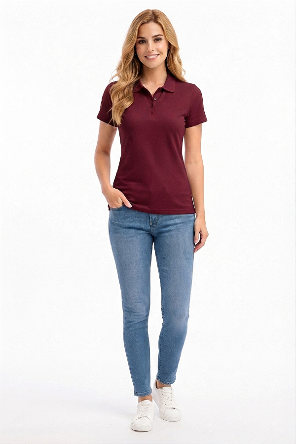 CAMISA POLO FEMININA NOVAS CORES
