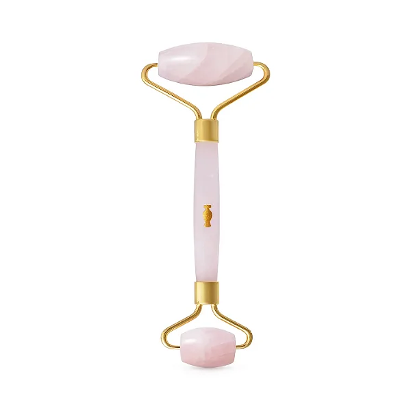 Massageador Facial Rosa De Quartzo