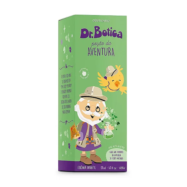 Dr. Botica Poção Da Aventura Colônia Infantil 120Ml