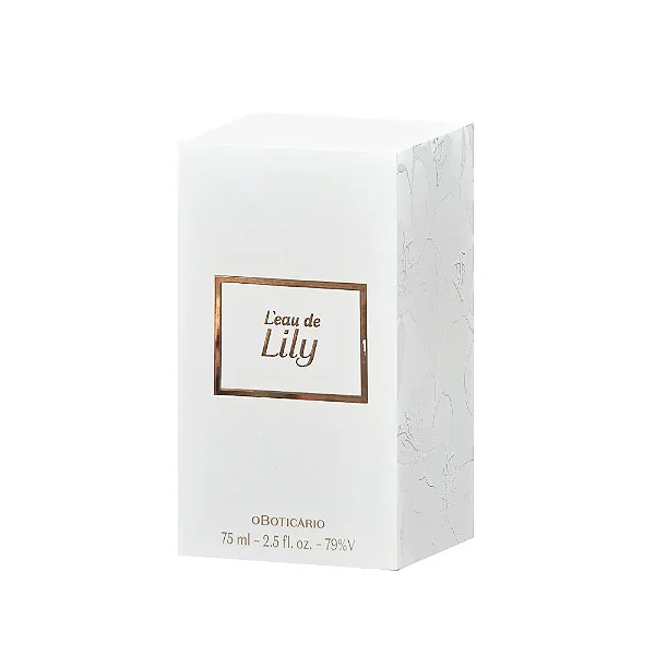 L'Eau De Lily Desodorante Colônia 75Ml