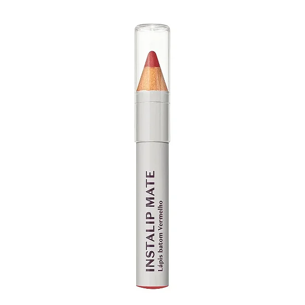 Lápis Batom Instalip Mate Vermelho Intense 1,2G