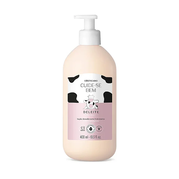 Loção Desodorante Hidratante Corporal Cuide-Se Bem Deleite 400Ml