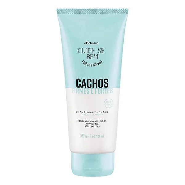 Creme para Pentear Cuide-se Bem Cachos Firmes e Fortes 200g - DSC