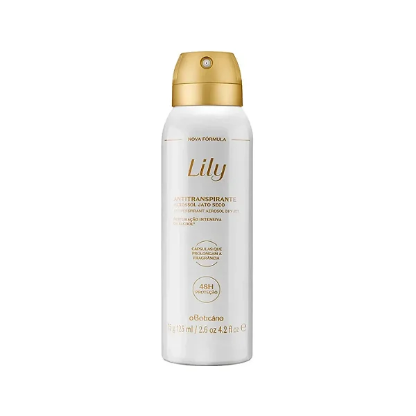 Desodorante Antitranspirante Aerosol Lily 75G/125Ml