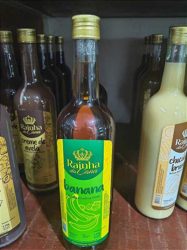 Rainha da Cana Banana – Bebida Alcoólica Mista 700 ml