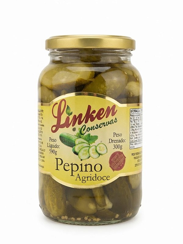 Pepino Agridoce Linken Conservas