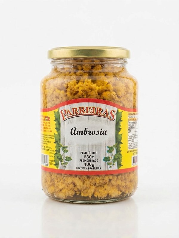 Ambrosia Caseira Parreiras 630g - Doce Tradicional de Fazenda
