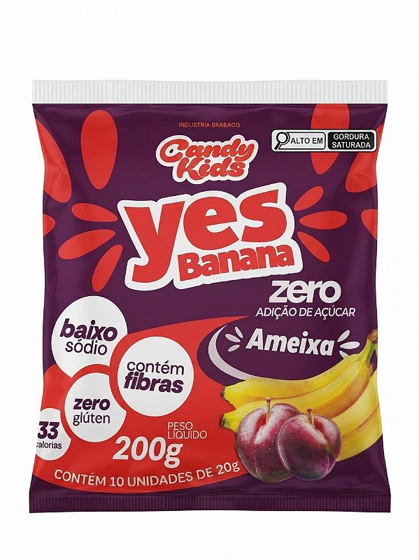 Yes Banana Ameixa (Candy Kids)