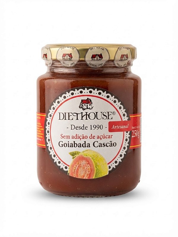 Goiabada Cascão Sem Adição de Açúcar Diet House