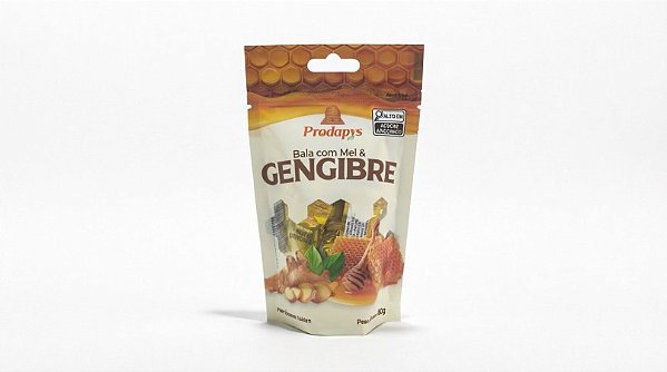 Prodapys - Bala com Mel & Gengibre (80g)