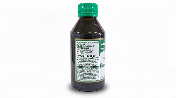 Mel, Extrato de Própolis e Aromas de limão, agrião, romã e Eucalipto