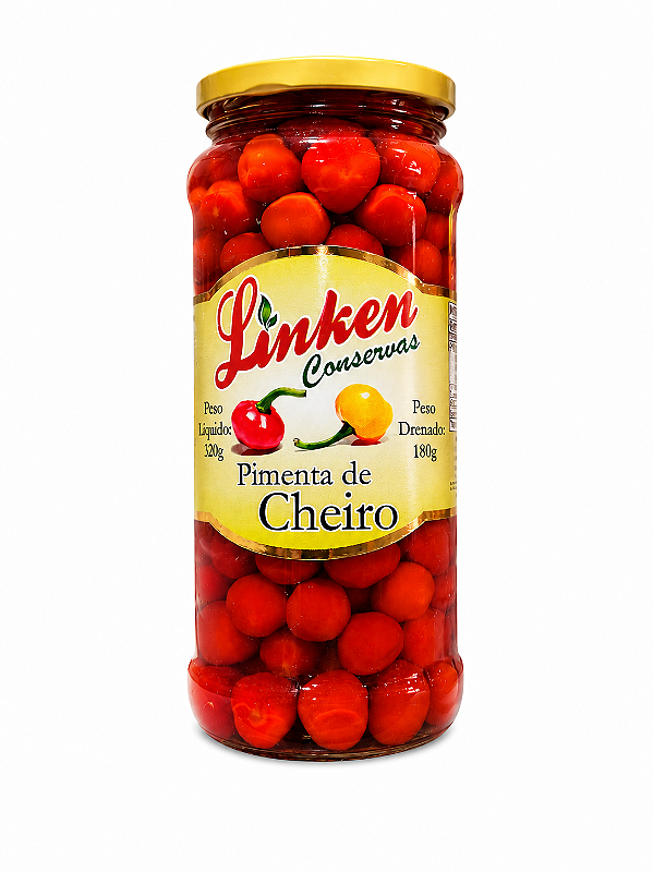 Pimenta de Cheiro em Conserva Artesanal Linken 320g
