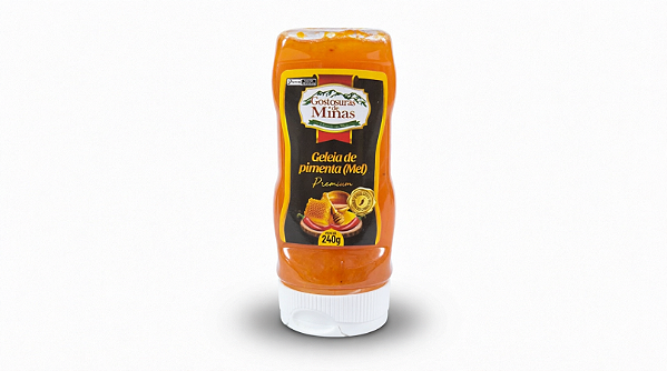Geleia de Pimenta com Mel Premium 240g | Gostosuras de Minas - Sabor Agridoce Artesanal