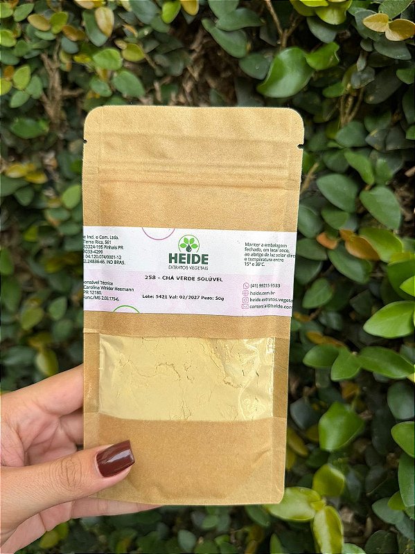 Chá Verde Solúvel