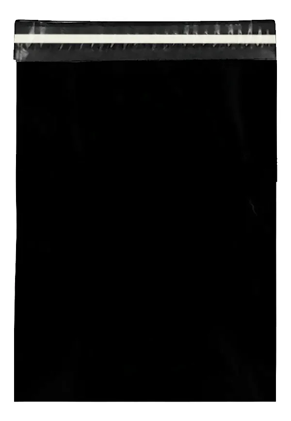 Envelope de Segurança 40x50 - Plástico Preto 100 Unidades