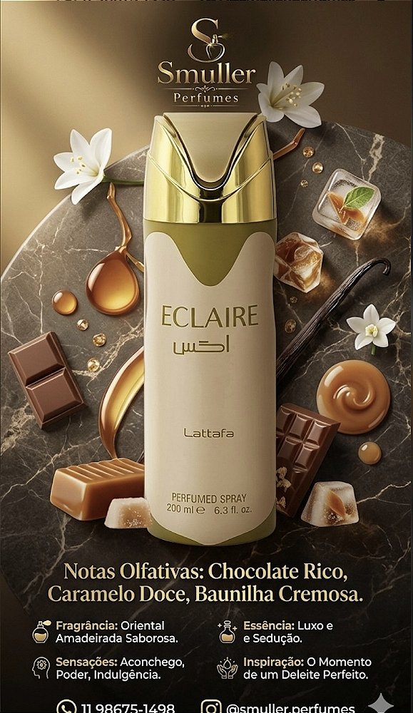 BODY SPRAY LATTAFA ECLAIRE