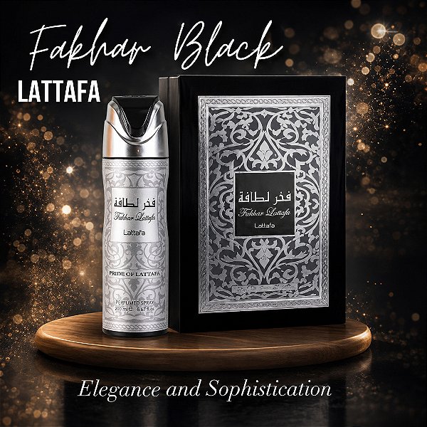 BODY SPRAY LATTAFA FAKHAR BLACK