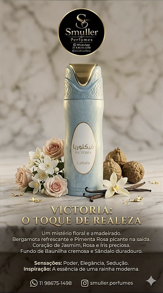 BODY SPRAYLATTAFA VICTÓRIA