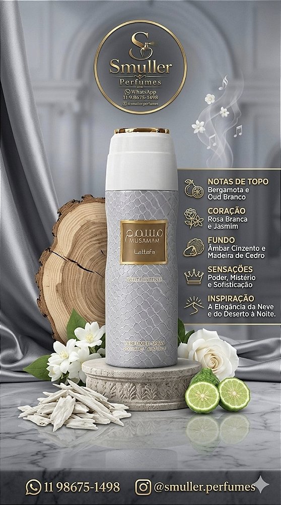 BODY SPRAY LATTAFA MUSAMAM WHITE INTENSE