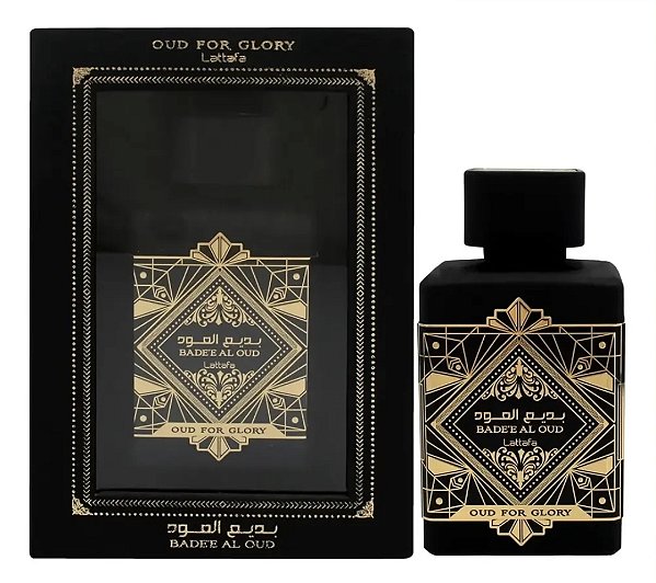 O Bade'e Al Oud For Glory da Lattafa é um perfume árabe unissex marcante, do tipo oriental amadeirado, famoso pela alta fixação. Tipo: Eau de Parfum (EDP) de 100 ml. Estilo: Amadeirado, quente, defumado e intenso.Inspiração: É uma aBADEE AL OUD FOR GLORY