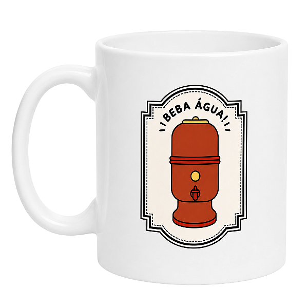 Caneca Isso é a Cara do Brasil Filtro de barro