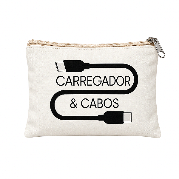 Necessaire Carregador & Cabos