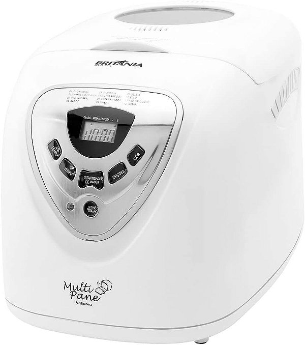 Panificadora Britânia Multi Pane 2 Branca - Com Manual e Acessórios - Usada