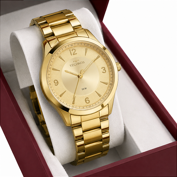 Relógio Feminino Technos Analógico Dourado 2036MOM1X