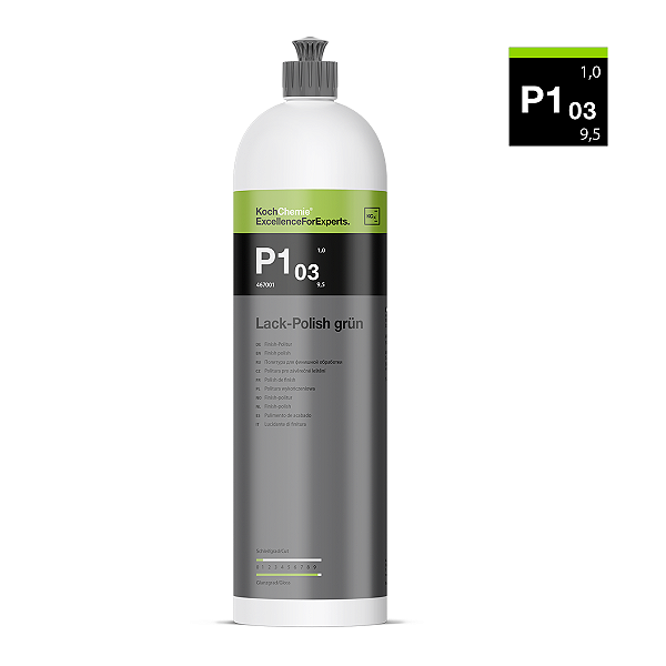 Lack Polish Grün P1.03 Polidor de Super Lustro 1L Koch Chemie