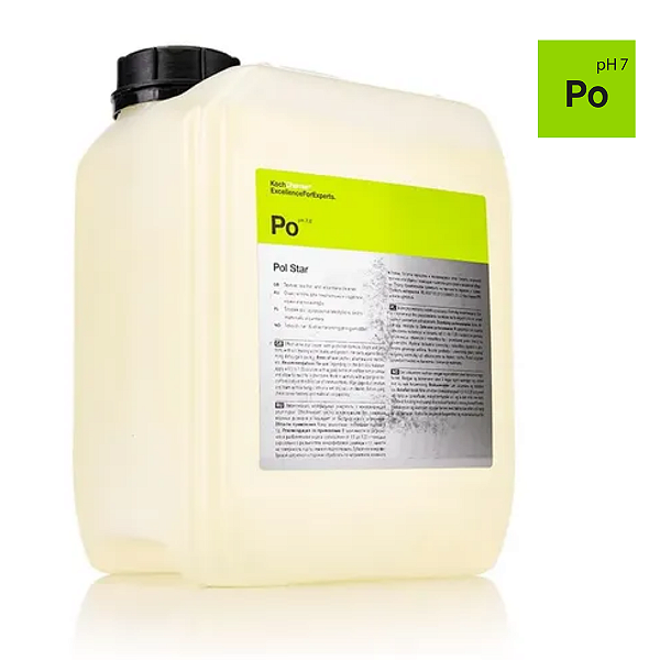 PO Pol Star Limpador de Couro Tecido E Alcântara 5l Koch Chemie