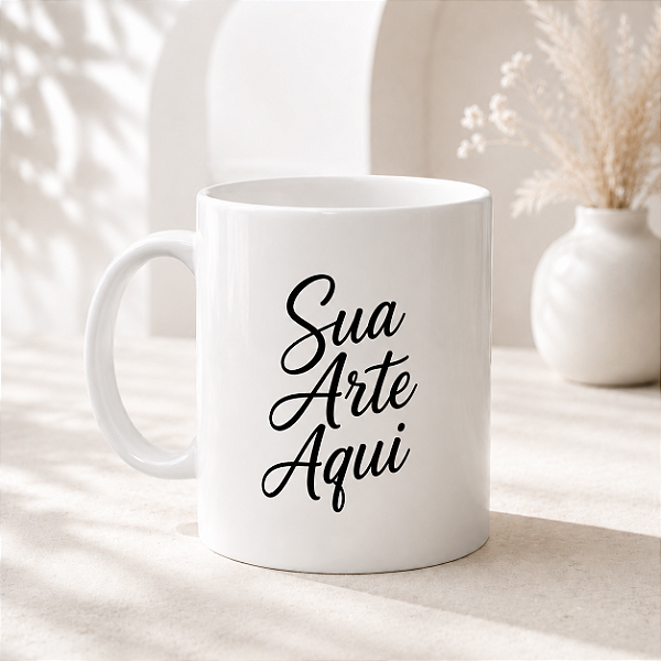 Caneca de Porcelana Personalizada Fenari 325 ml – 1 Unidade