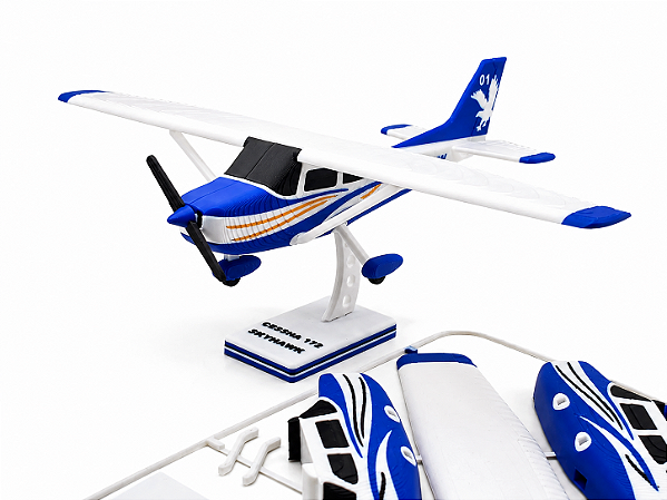Kit de Montagem Avião Cessna 172