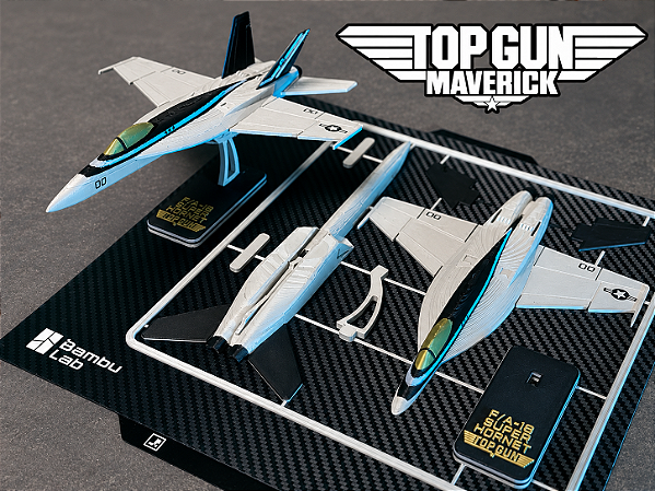 Kit de Montagem Miniatura F/A-18 Super Hornet Top Gun Maverick