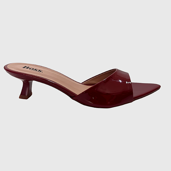 Scarpin Mule - Vermelho